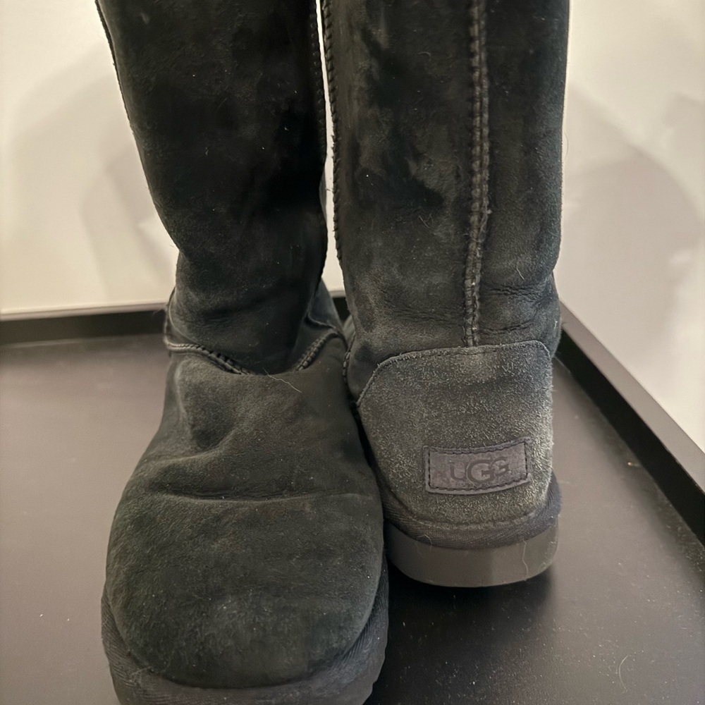 UGG Dark Suede Boots